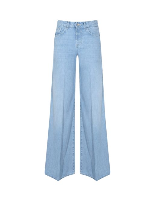 Jeans Marlen wide leg in denim fisso di lyocell DONDUP | DP775 DF0266D MC6800